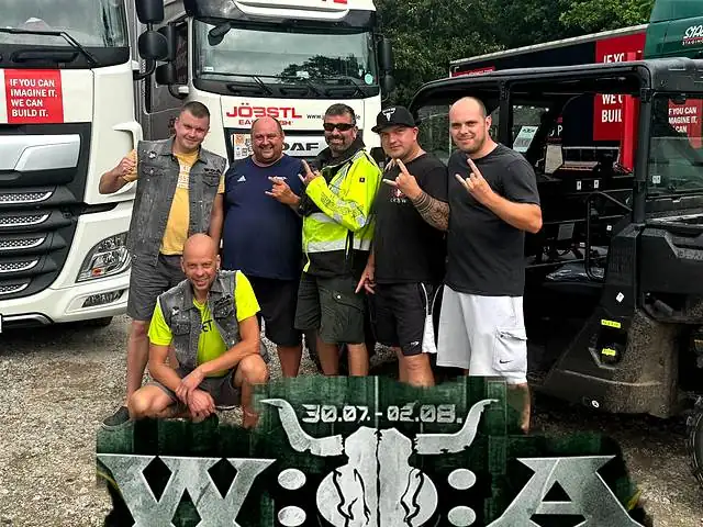 Unser Team beim Festivaleinsatz